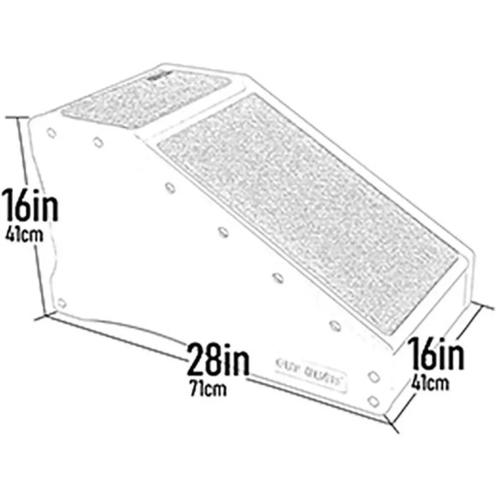 Stramp Stair and Ramp Combination for Dogs/Cats, Easy Step, Lightweight/Portable